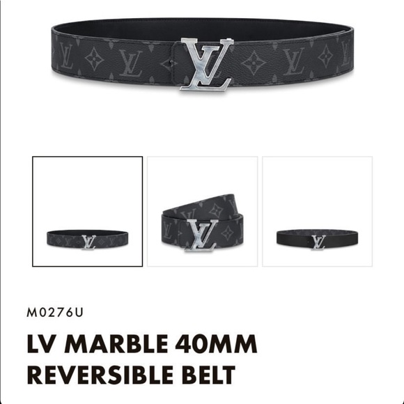 Louis Vuitton Marble 40MM Reversible Belt - Picture 8 of 8
